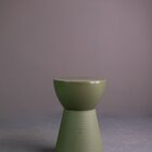 Banqueta Baixa Polipropileno Sem Encosto Sili Verde Alecrim