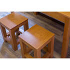 Banqueta Baixa Puerto - Nozes - Meu Móvel De Madeira