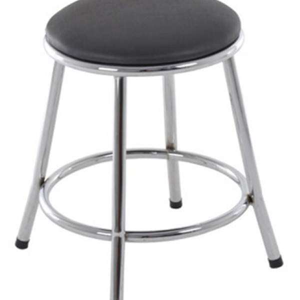 Banqueta Baixa Sem Arco Linha Banqueta Para Escritório Preto