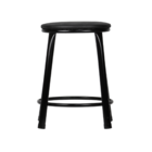 Banqueta Baixa Sem Encosto - Preto - Preto