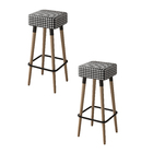 Banqueta Banco Alta Cozinha Bar Balcão Bistrô Promoção - Teci