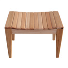 Banqueta Banco Ondulado Em Madeira Maciça