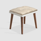 Banqueta Banco Sued Retrô Plus Branco