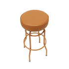Banqueta Bar Altura 74cm Giratória Cobre Assento Cobre