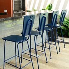 Banqueta Bar Bolado - Azul