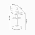 Banqueta Barbacena   Caramelo