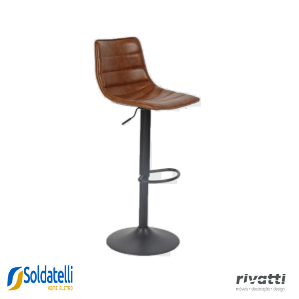 Banqueta Barbacena Várias Cores - Rivatti - Marrom