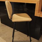 Banqueta Barueri Com Encosto  Caramelo