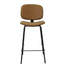 Banqueta Barueri Com Encosto  Caramelo