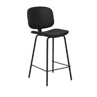 Banqueta Barueri Com Encosto  Preto