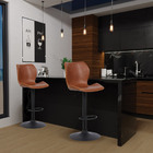 Banqueta Base Aço Giratória Naboo Com Regulagem De Altura Pu