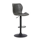 Banqueta Base Aço Giratória Naboo Com Regulagem De Altura Pu