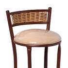 Banqueta Belle Baixa Capuccino Marrom