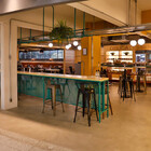 Banqueta Berlim Alta Com Encosto - Bronze