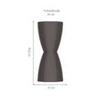 Banqueta Bery  Cinza