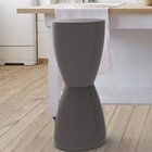 Banqueta Bery  Cinza Mushroom