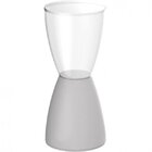 Banqueta Bery Crystal  Branco