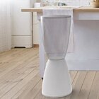 Banqueta Bery Crystal  Branco