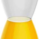 Banqueta Bery Policarbonato Cristal E Amarela I'm In