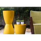 Banqueta Bery Polipropileno Amarela I'm In