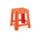 Banqueta Beta Branca Eldorado Laranja