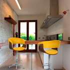 Banqueta Betim Pu Amarela