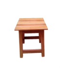 Banqueta Bispo Em Madeira De Demolição - Cód 1353