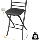 Banqueta Bistrô Alta Dobrável