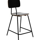 Banqueta Bistro Alta Linha Industrial Preto