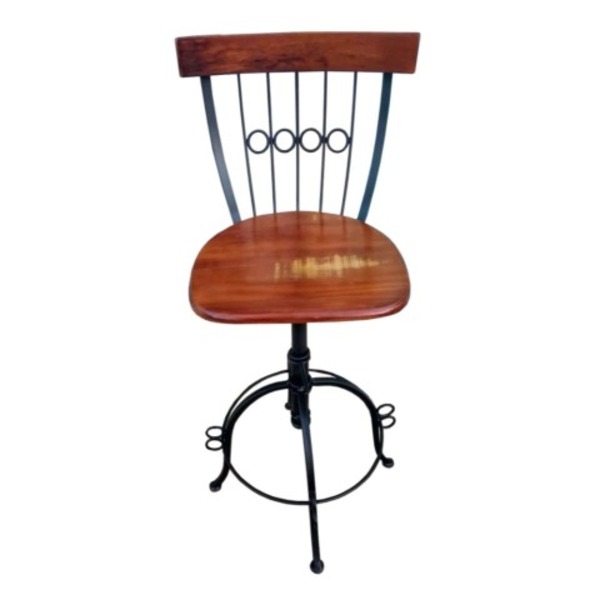 Banqueta Bistrô Iii Regulável E Giratória - Cód 2300