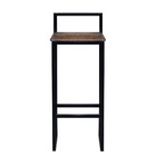 Banqueta Bistro Laumar Industrial Premium Imbuia