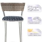 Banqueta Bistro Para Bar, Cozinha, Balcão Em Alumínio E Fibra