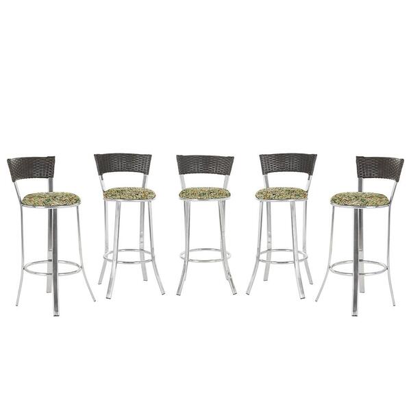 Banqueta Bistro Para Bar, Cozinha, Balcão Em Alumínio E Fibra