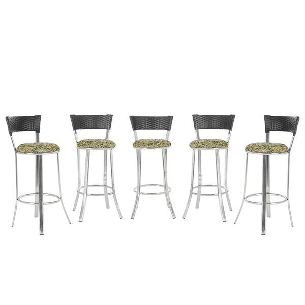 Banqueta Bistro Para Bar, Cozinha, Balcão Em Alumínio E Fibra