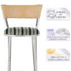 Banqueta Bistro Para Bar, Cozinha, Balcão Em Alumínio E Fibra