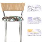 Banqueta Bistro Para Bar, Cozinha, Balcão Em Alumínio E Fibra