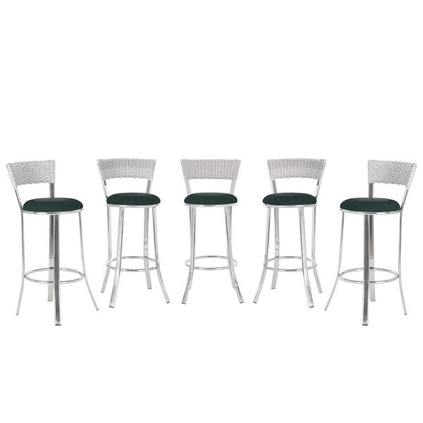 Banqueta Bistro Para Bar, Cozinha, Balcão Em Alumínio E Fibra