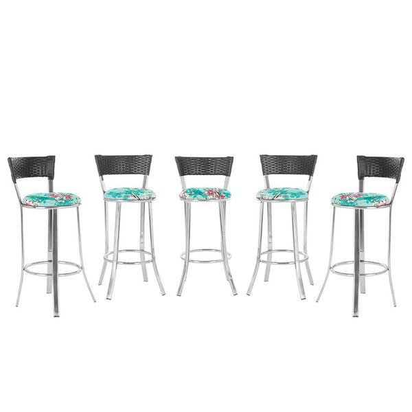 Banqueta Bistro Para Bar, Cozinha, Balcão Em Alumínio E Fibra