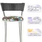 Banqueta Bistro Para Bar, Cozinha, Balcão Em Alumínio E Fibra