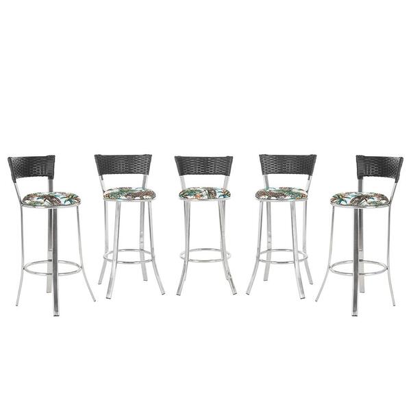 Banqueta Bistro Para Bar, Cozinha, Balcão Em Alumínio E Fibra