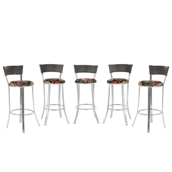 Banqueta Bistro Para Bar, Cozinha, Balcão Em Alumínio E Fibra