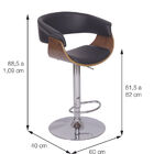 Banqueta Boxbit Elba Estrutura Madeira Acolchoada Revestida E