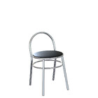 Banqueta Bq-01 Vinil Cromada Brigatto