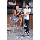 Banqueta Cadeira Alta em Alumínio Mor