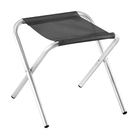 Banqueta Camping De Alumínio Dobrável Preto