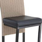 Banqueta Cannes Em Alumínio Corda Náutica Para Edícula, Balcã