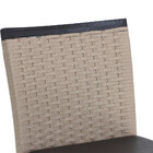 Banqueta Cannes Em Alumínio Corda Náutica Para Edícula, Balcã