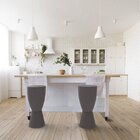 Banqueta Carbo  Cinza Mushroom