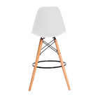 Banqueta Charles Eames Eiffel Design Branca