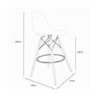 Banqueta Charles Eames Vermelha